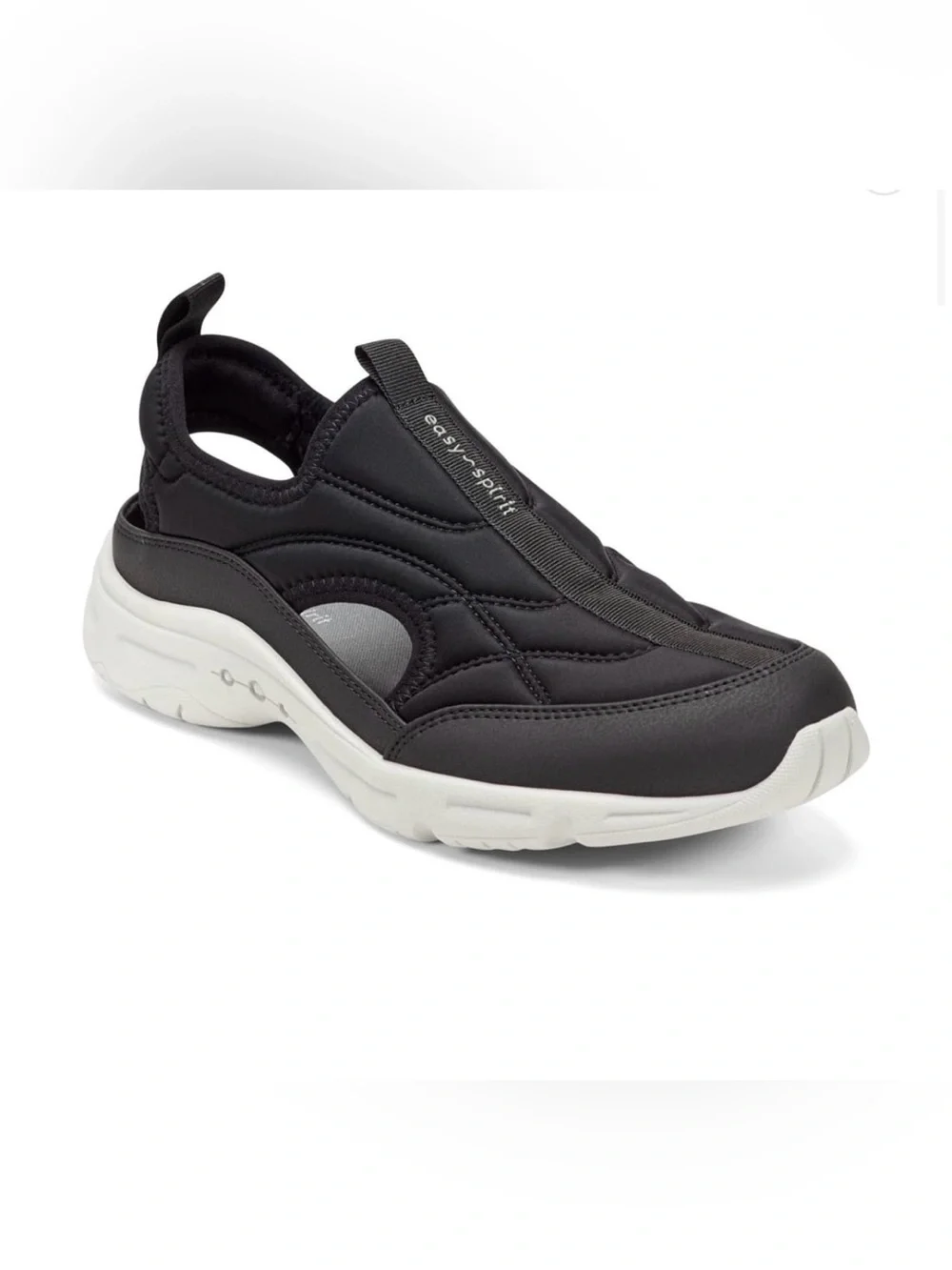 Easy Spirit BRAYER Women’s Black Slip-On Closed Toe Sport Sandals 7.5 New Sport